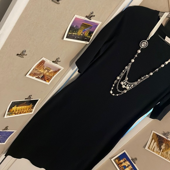 🎁3/$18🎁NWT Outfit:NWT necklace & NWT A New Day size M dress - Picture 2 of 8